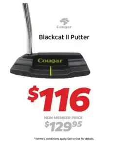Drummond Golf Cougar Blackcat II Putter offer