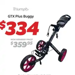 Drummond Golf Triumph GTX Plus Buggy offer