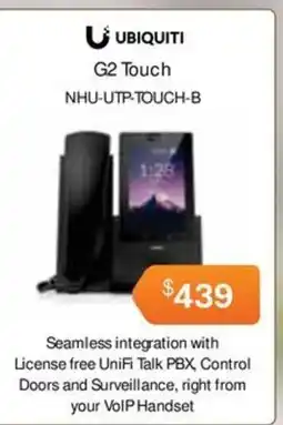 Leader Computers Ubiquiti G2 Touch offer