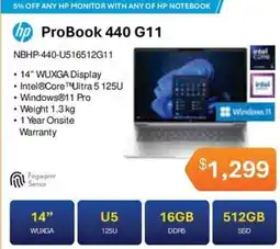 Leader Computers hp ProBook 440 G11 offer
