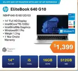 Leader Computers hp EliteBook 640 G10 offer