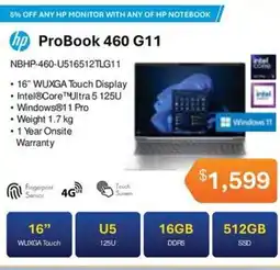 Leader Computers hp ProBook 460 G11 offer