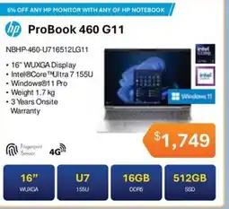 Leader Computers hp ProBook 460 G11 offer