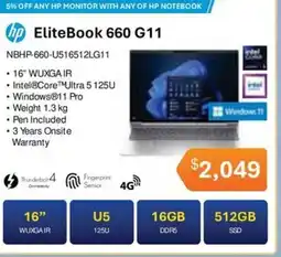 Leader Computers hp EliteBook 660 G11 offer