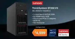 Leader Computers Lenovo ThinkSystem ST250 V3 SVL-ST250V3-7DCEA013 offer