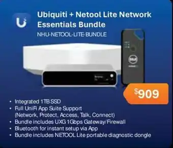 Leader Computers Ubiquiti + Netool Lite Network Essentials Bundle offer