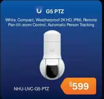 Leader Computers UniFi G5 PTZ offer