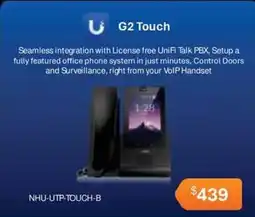 Leader Computers UniFi G2 Touch offer
