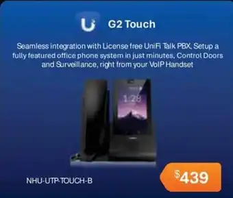 Leader Computers UniFi G2 Touch offer