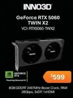 Leader Computers INNO3D GeForce RTX 5060 TWIN X2 offer