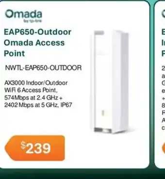 Leader Computers EAP650-Outdoor Omada Access Point offer