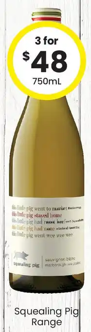 The Bottle O Squealing Pig Range offer