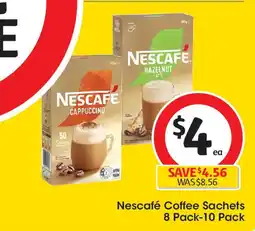 Coles Nescafé Coffee Sachets offer