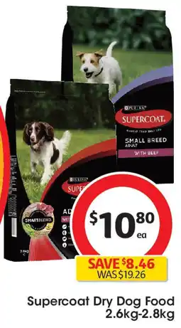 Coles Supercoat dry dog food offer