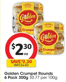 Coles Golden Crumpet Rounds offer