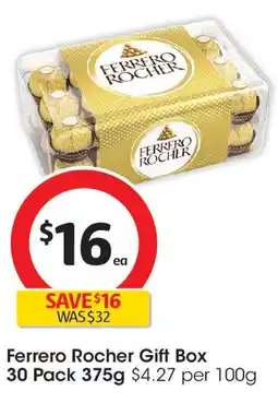 Coles Ferrero Rocher Gift Box offer