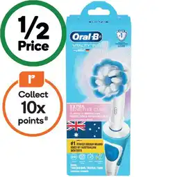 Woolworths Oral-B Vitality Extra Sensitive Clean Electric Toothbrush offer