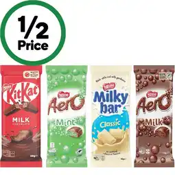 Woolworths Nestle Blocks 118-180g offer