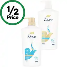 Woolworths Dove Shampoo or Conditioner 850ml offer