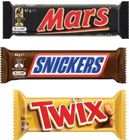 Coles Mars Chocolate Bar 30g-56g offer