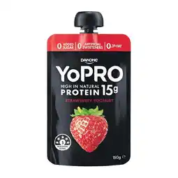 Woolworths YoPRO High Protein Pot or Pouch 150-160g – From the Fridge offer