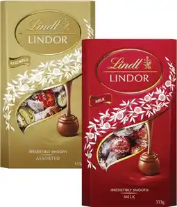 Coles Lindt Cornet 327g-333g offer