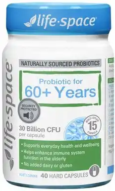 Coles Life-Space Probiotic for 60+ Years Capsules 40 Pack offer