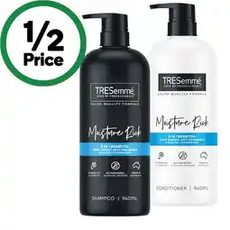Woolworths TRESemme Shampoo or Conditioner 940ml offer