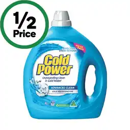 Woolworths Cold Power Laundry Liquid 4 Litres offer
