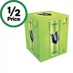 Woolworths V Energy Drink 4 x 250ml offer