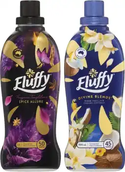 Coles Fluffy Concentrated Fabric Conditioner 900mL-1 Litre offer