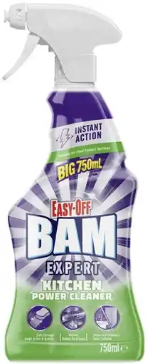 Coles Easy Off Bam Kitchen Cleaning Spray 750mL offer