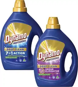 Coles Dynamo Professional Laundry Liquid 2 Litre offer