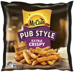 Coles McCain Pub Style Fries 750g offer