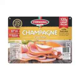 Woolworths D’Orsogna Quad Pack Varieties 240-320g – From the Fridge offer