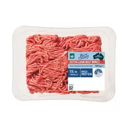Woolworths Australian Beef Mince Extra Lean 500g offer