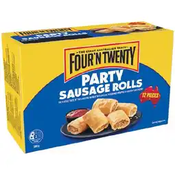 Woolworths Four’N Twenty Party Sausage Rolls 500g – From the Freezer offer