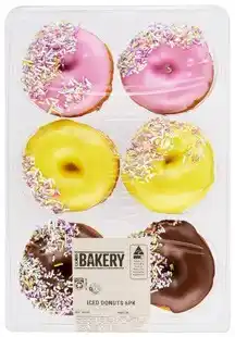 Coles Coles Bakery Iced Donuts 6 Pack offer