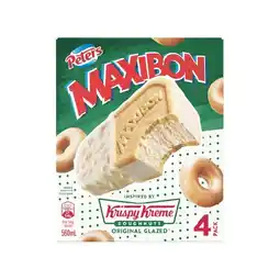 Woolworths Peters Maxibon 560ml Pk 4 – From the Freezer offer