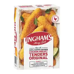 Woolworths Ingham’s Chicken Breast Tenders 400g offer