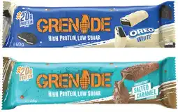 Coles NEW Grenade High Protein Bar 60g offer
