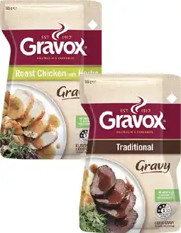 Coles Gravox Liquid Gravy or Finishing Sauce 165g offer