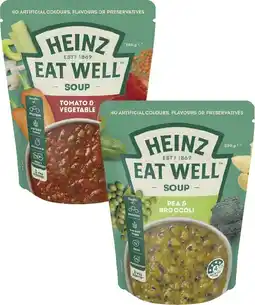 Coles Heinz Eat Well Soup 380g offer