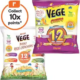 Woolworths Vege Chips, Rice Crackers or Nibbles Multipack 150-250g Pk 10-12 – From the Health Food Aisle offer