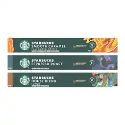Woolworths Starbucks by Nespresso Coffee Pods Pk 10 offer