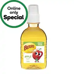 Woolworths Berri Pop Tops 250ml offer