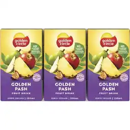 Woolworths Golden Circle Fruit Drinks 6 x 250ml offer