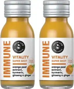 Coles The Juice Lab Wellness Shot 350mL offer