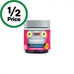 Woolworths Little Swisse Iron + Vitamin C Gummies Pk 40 offer