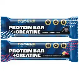 Woolworths Famous Nutrition Protein + Creatine Bar 60gΔ  offer
